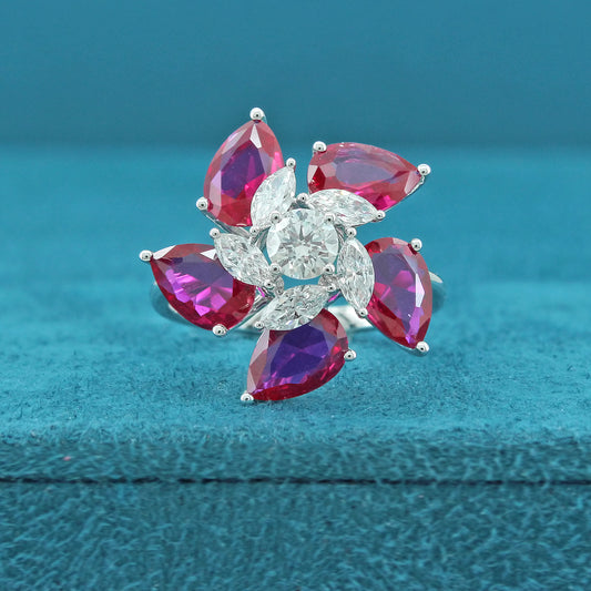 Ysolde Bloom Diamond Ring