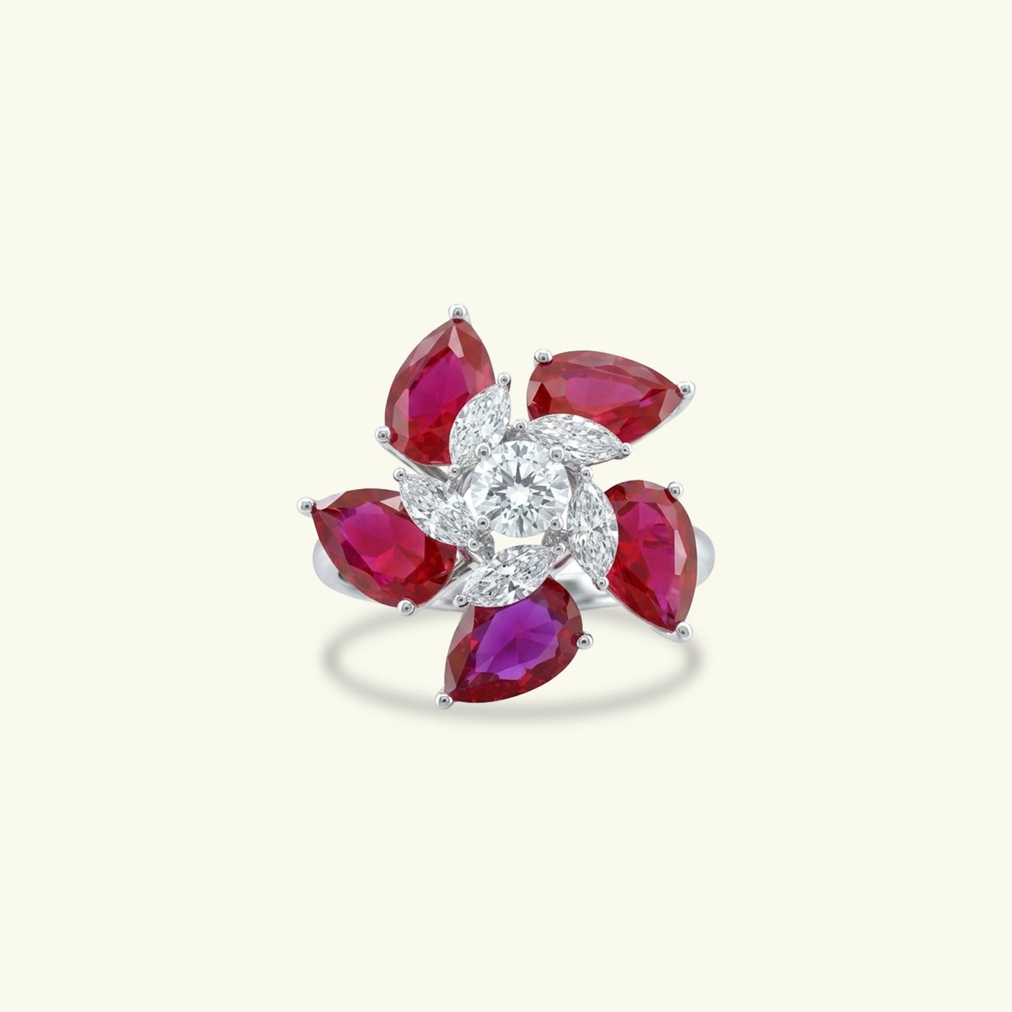 Ysolde Bloom Diamond Ring