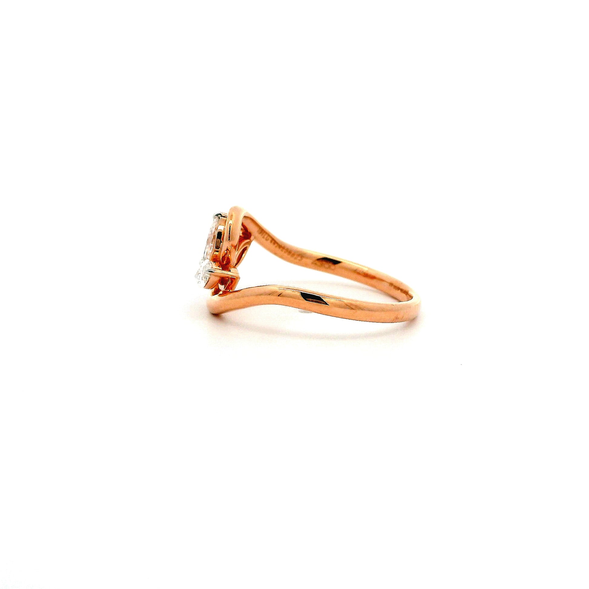 Rilenn Three Stone Diamond Ring
