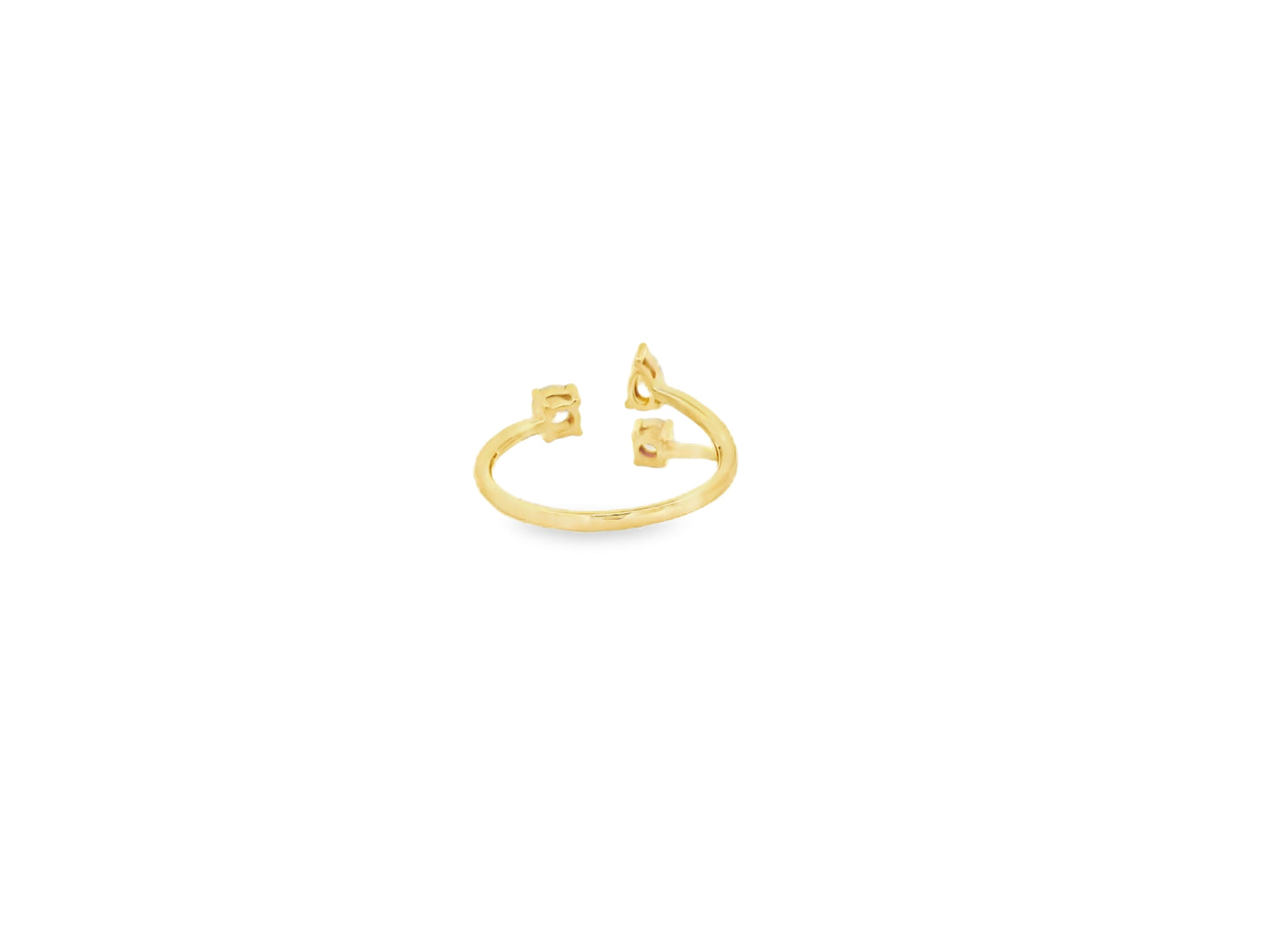 Asterin Three Stone Diamond Ring