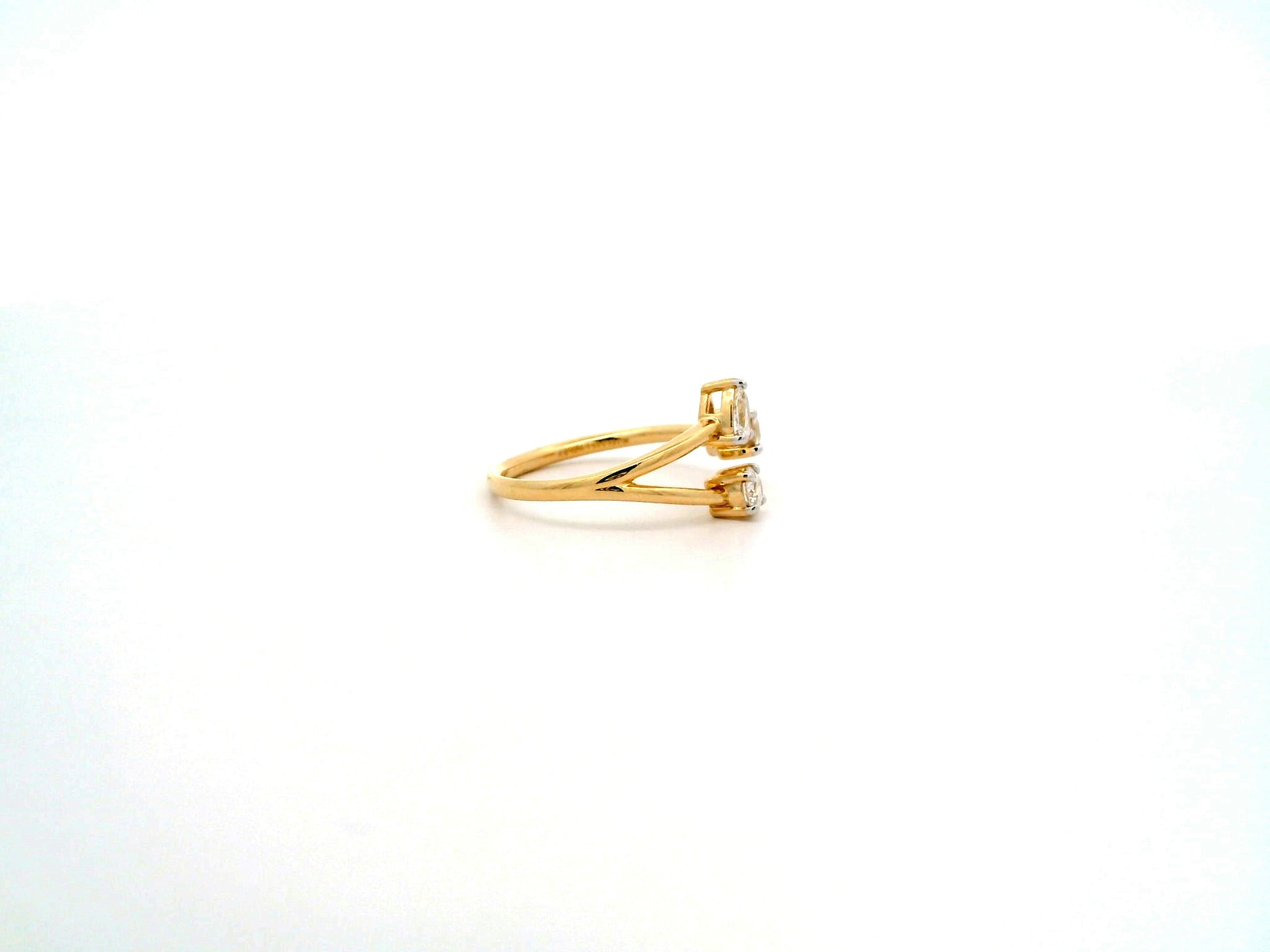 Asterin Three Stone Diamond Ring