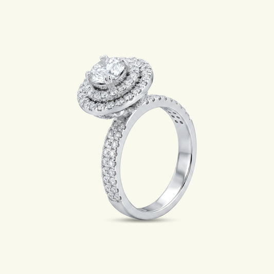 Tahlia Halo Diamond Ring