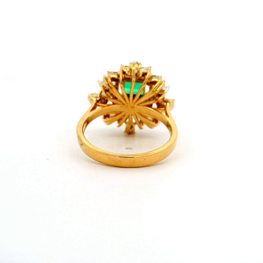 Tanvika Halo Diamond Ring