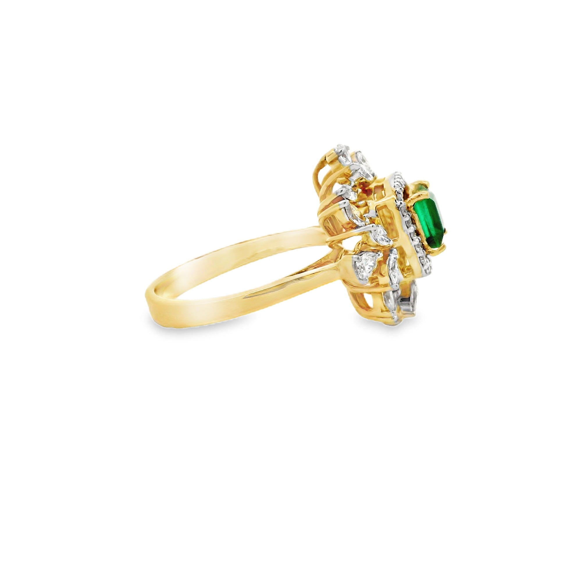 Tanvika Halo Diamond Ring