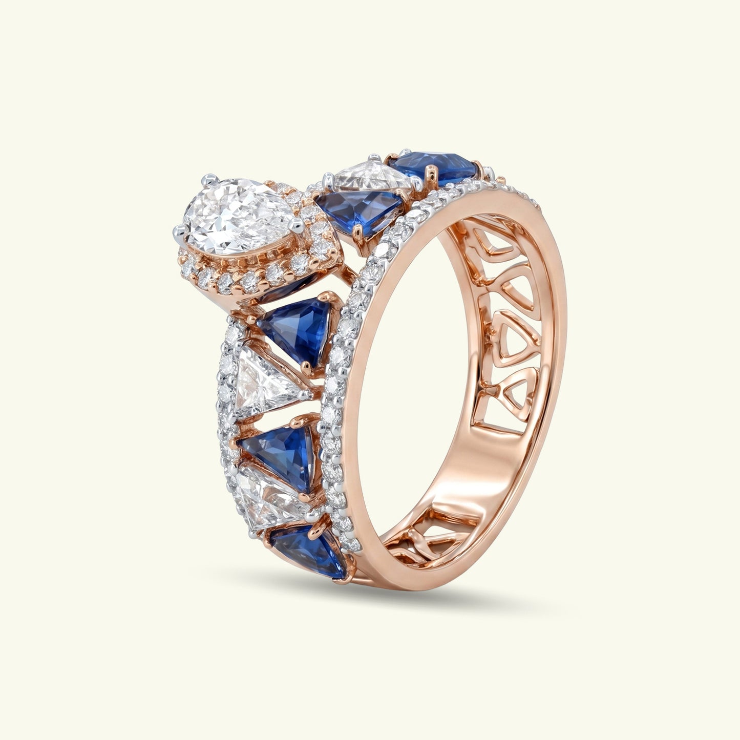Auralie Band Diamond Ring