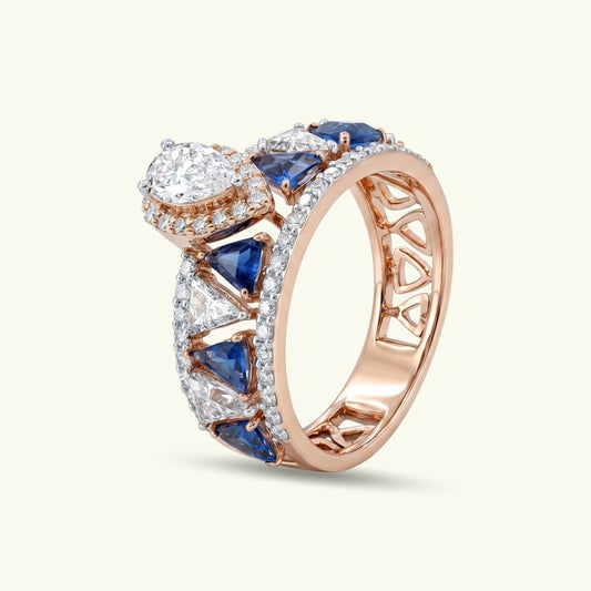 Auralie Band Diamond Ring