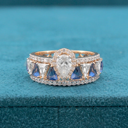 Auralie Band Diamond Ring