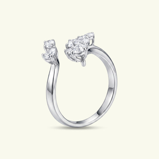 Elivyne Scatter Diamond Ring