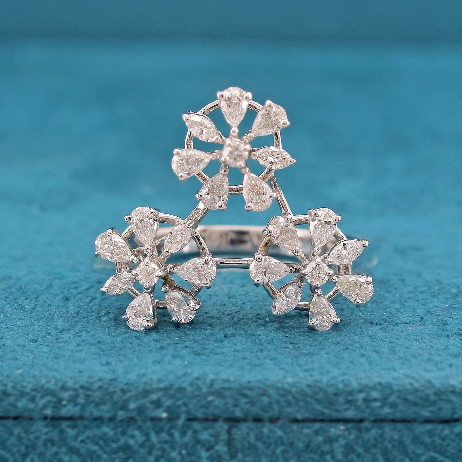 Ysara Floral Diamond Ring
