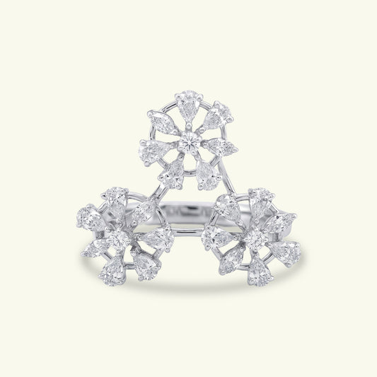 Ysara Floral Diamond Ring