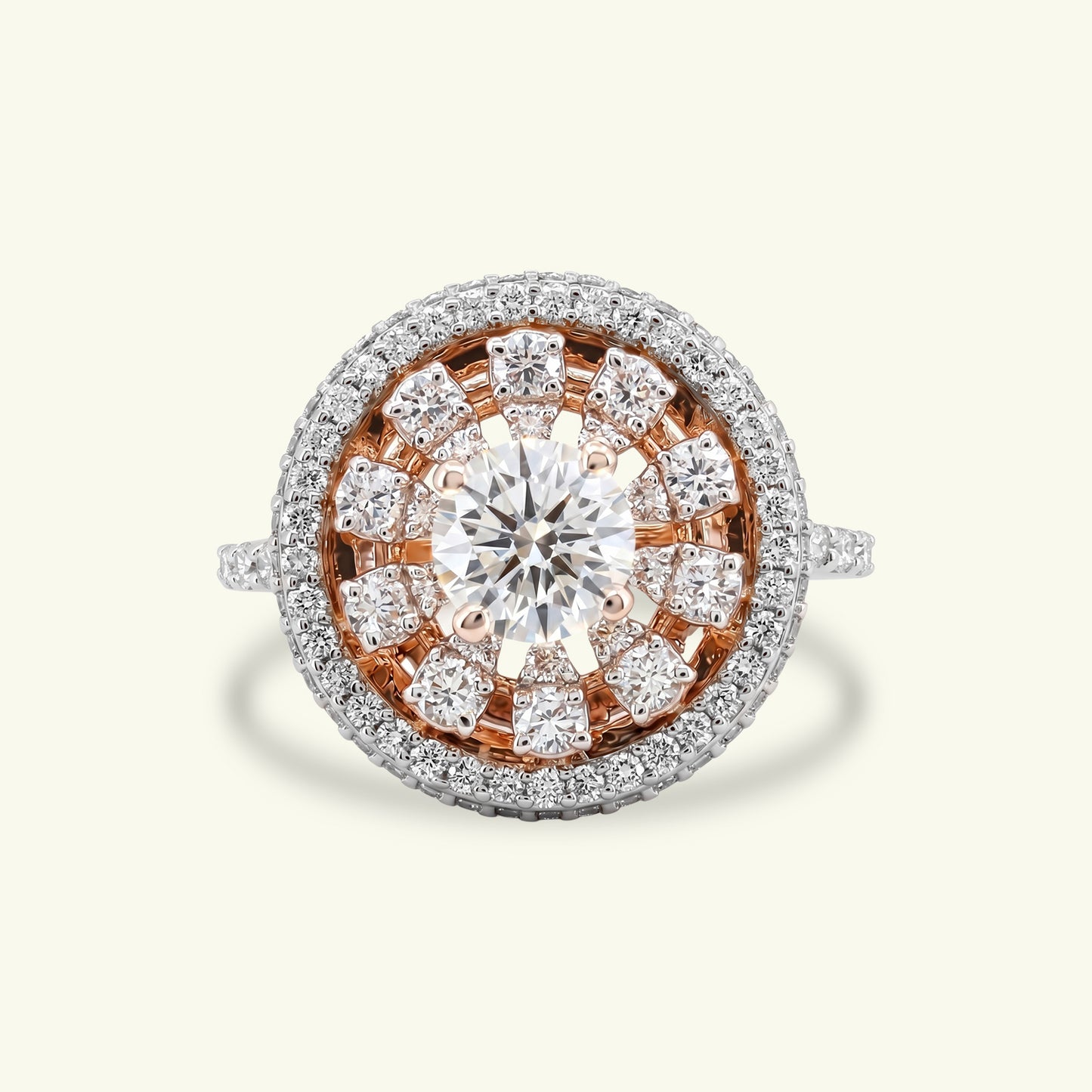 Elenor Floral Diamond Ring