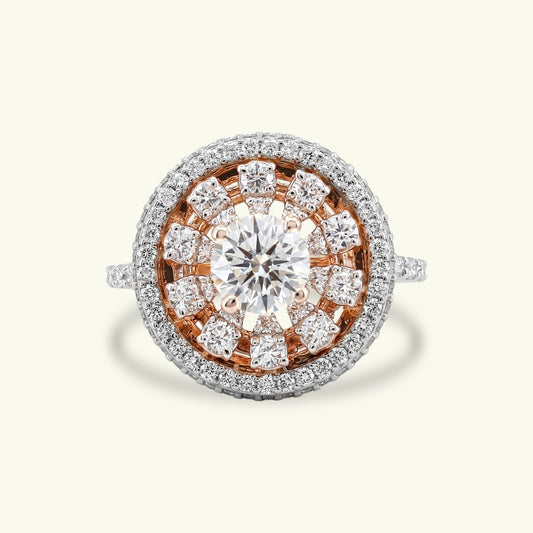 Elenor Floral Diamond Ring