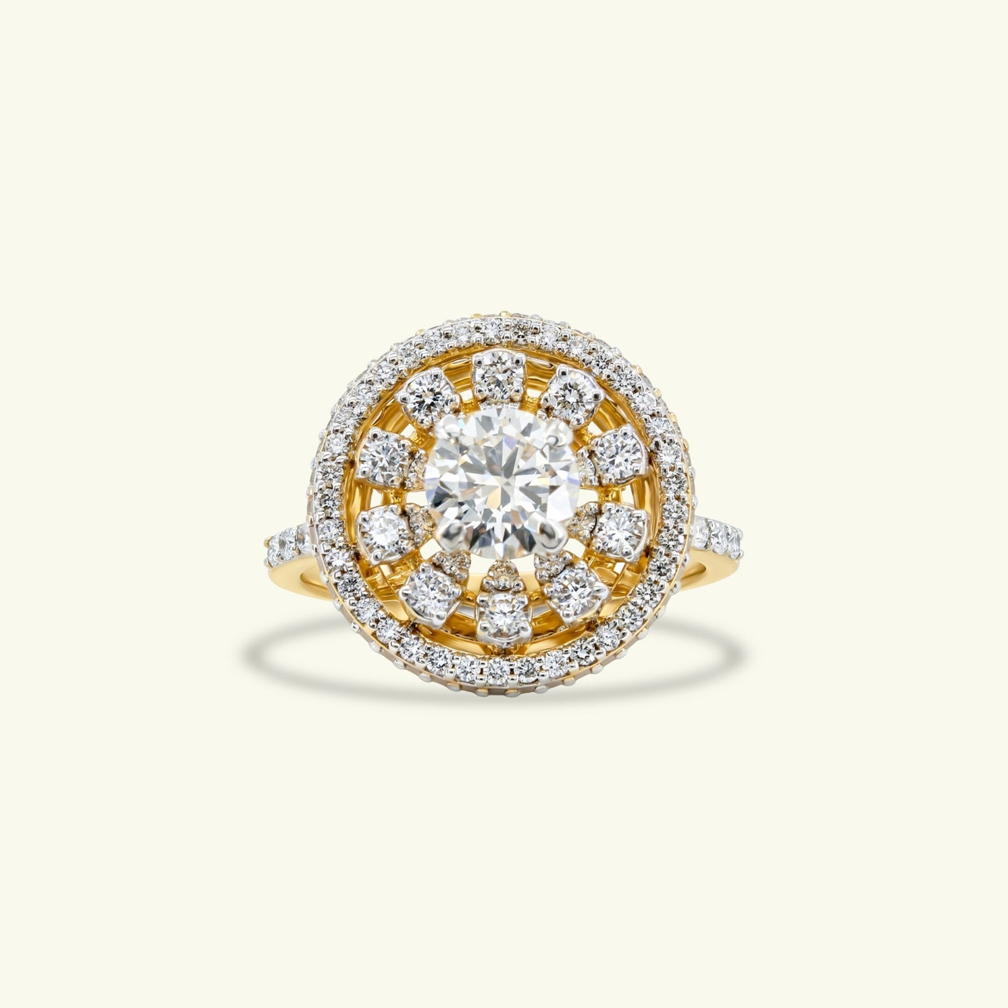 Elenor Floral Diamond Ring