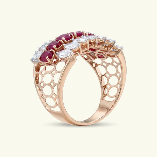 Vidhira Traditional Diamond Ring