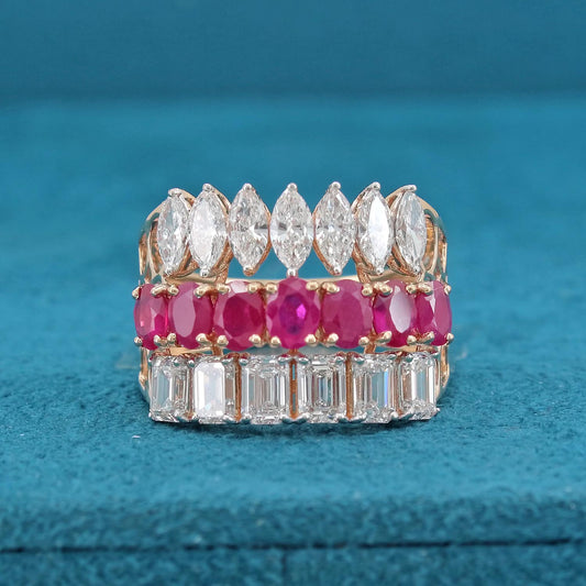 Vidhira Traditional Diamond Ring