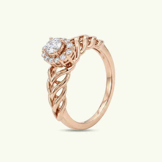 Naya Halo Diamond Ring