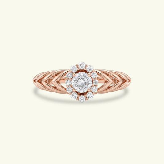 Naya Halo Diamond Ring