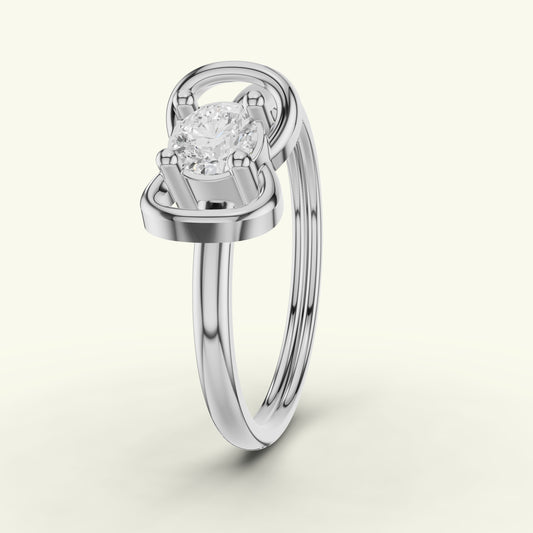 Velin Solitaire Diamond Ring