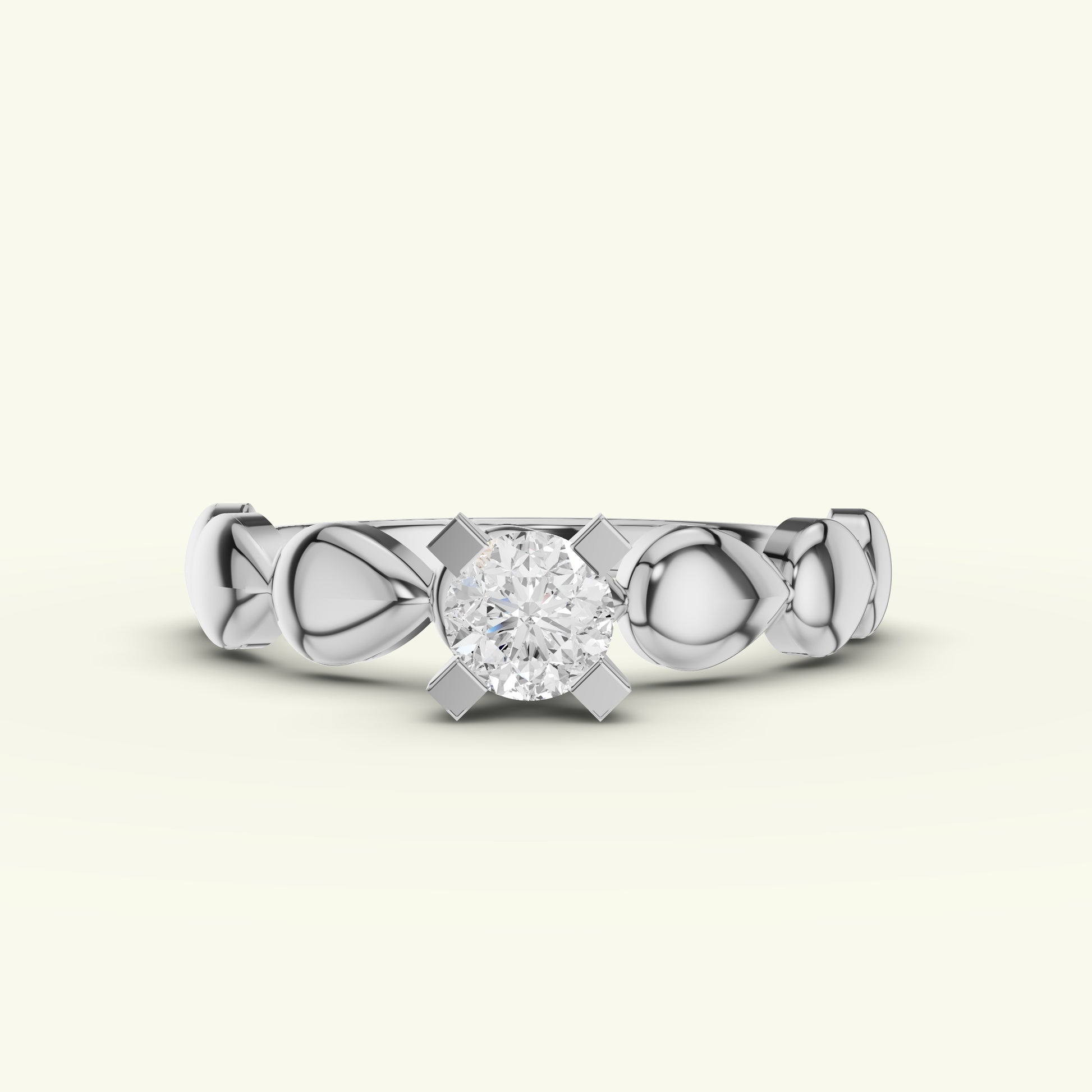 Sena Solitaire Diamond Ring