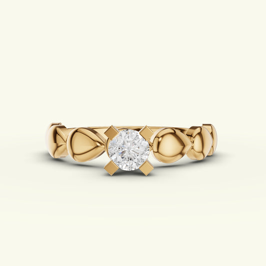 Sena Solitaire Diamond Ring