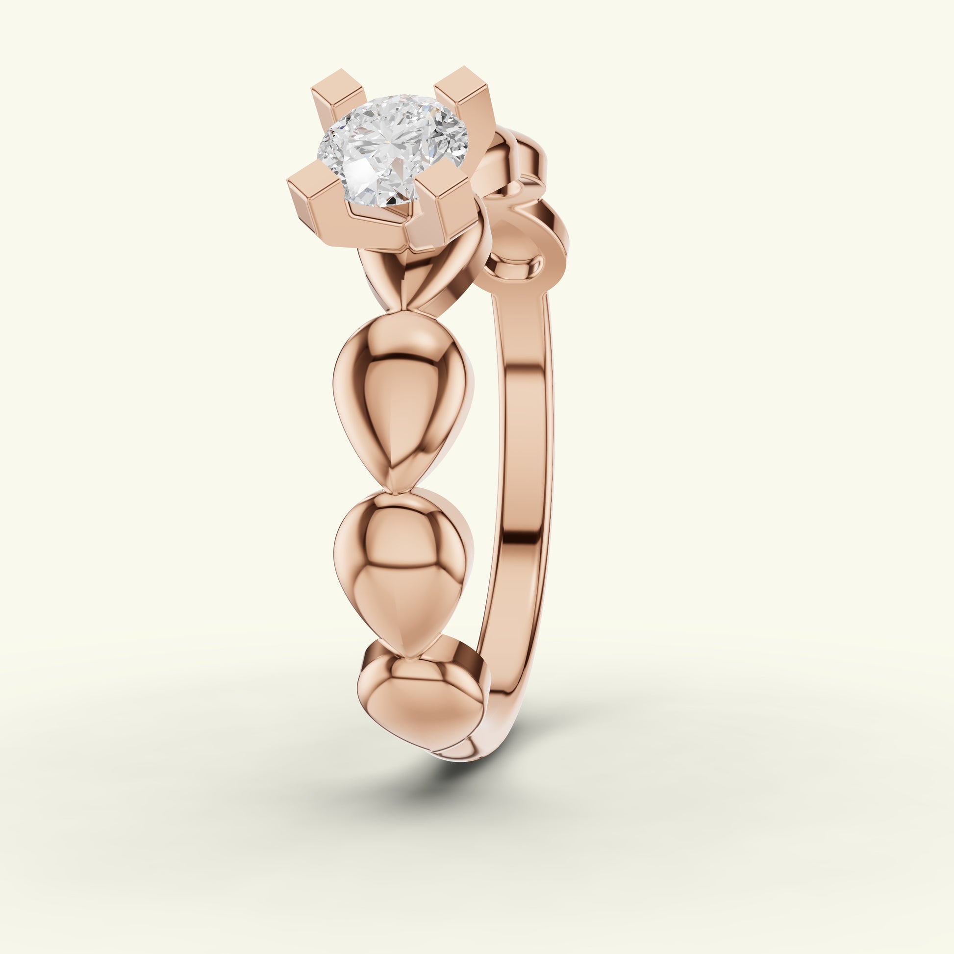 Sena Solitaire Diamond Ring