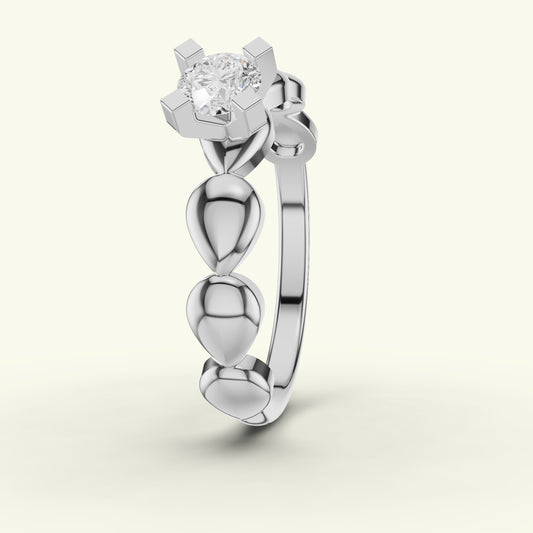 Sena Solitaire Diamond Ring