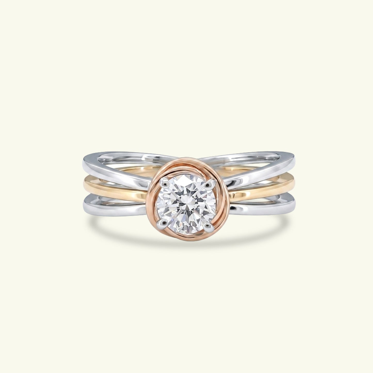 Elva Solitaire Diamond Ring