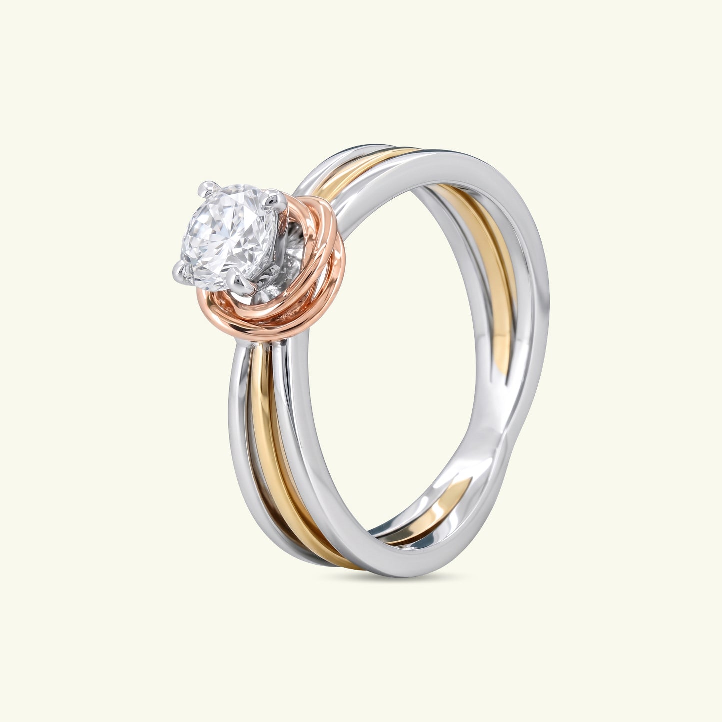 Elva Solitaire Diamond Ring
