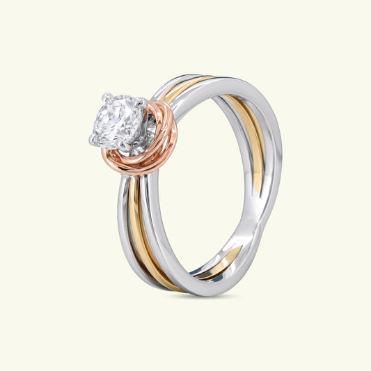 Elva Solitaire Diamond Ring
