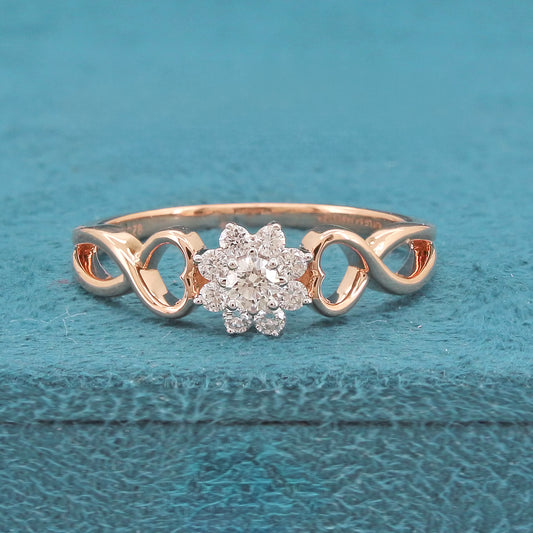 Venelle Floral Diamond Ring