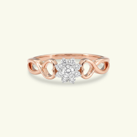 Venelle Floral Diamond Ring