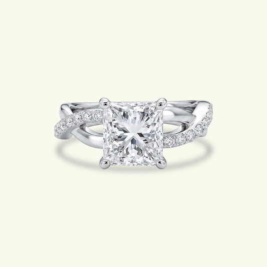 Veyra Box Diamond Ring