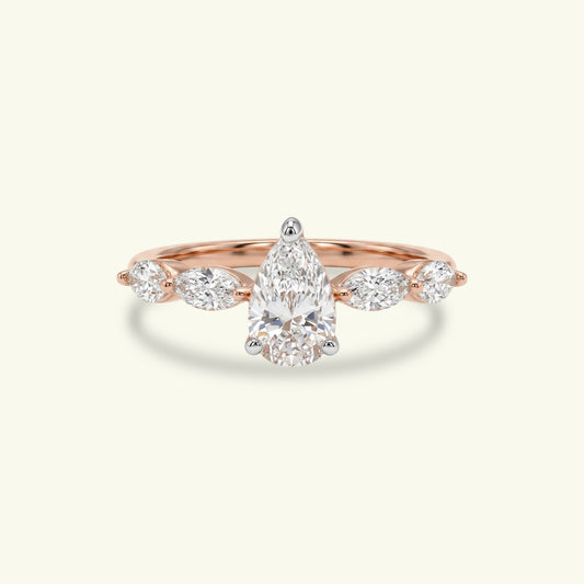 Veralya Five Stone Diamond Ring