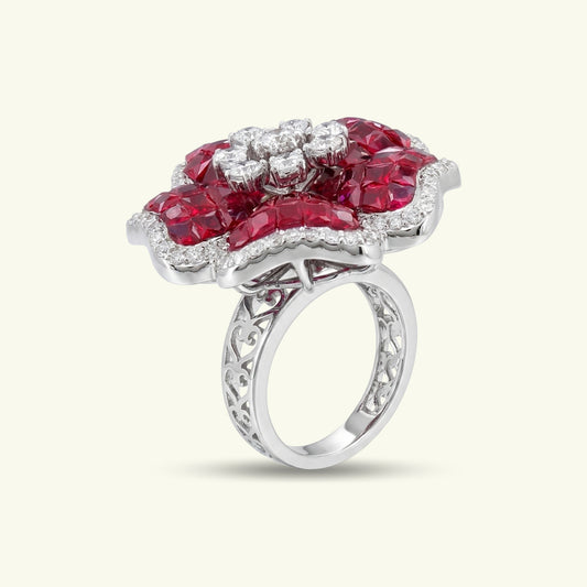 Evara Bloom Diamond Ring