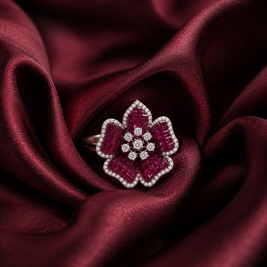 Evara Bloom Diamond Ring