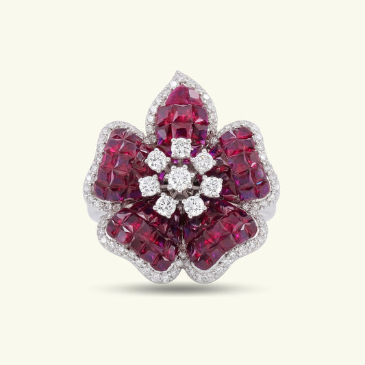 Evara Bloom Diamond Ring
