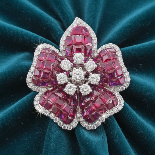 Evara Bloom Diamond Ring