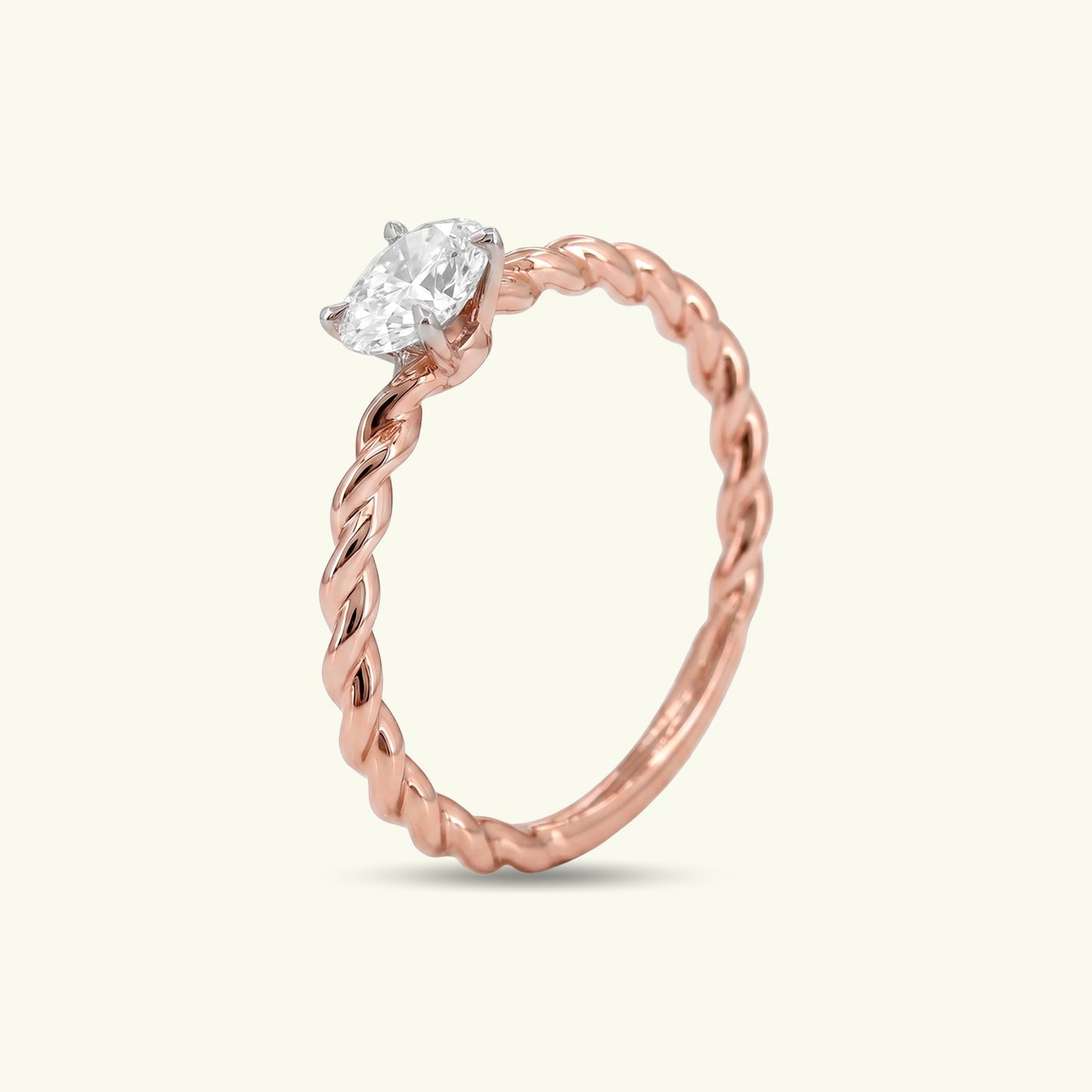 Emen Solitaire Diamond Ring