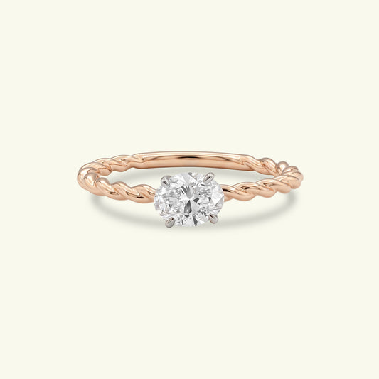 Emen Solitaire Diamond Ring