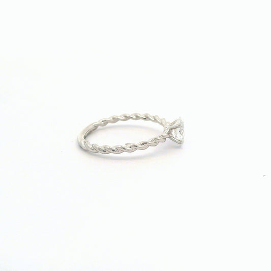 Emen Solitaire Diamond Ring