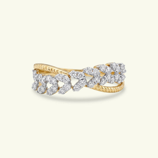 Nysa Band Diamond Ring