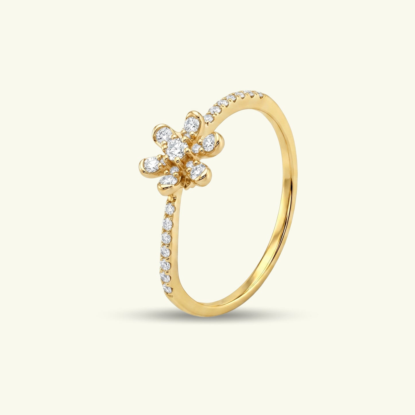 Merielle Floral Diamond Ring