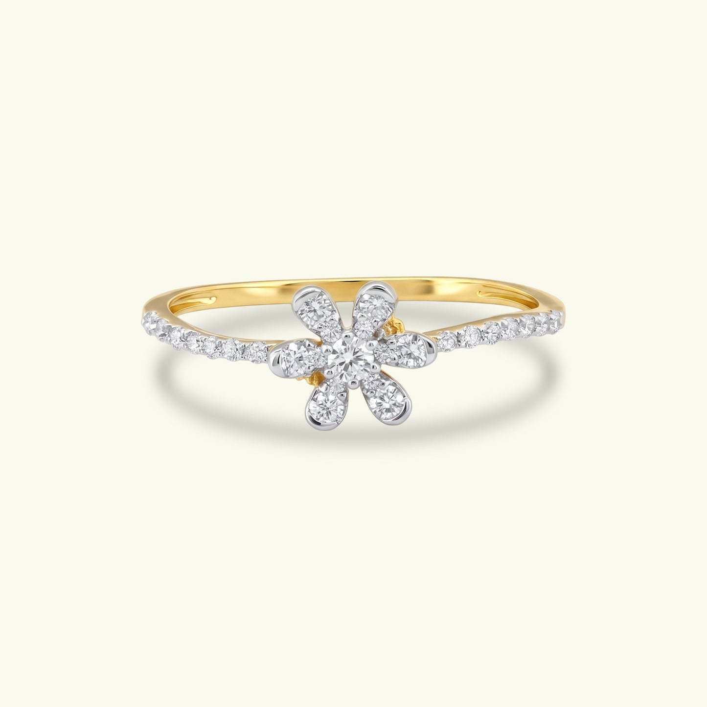 Merielle Floral Diamond Ring