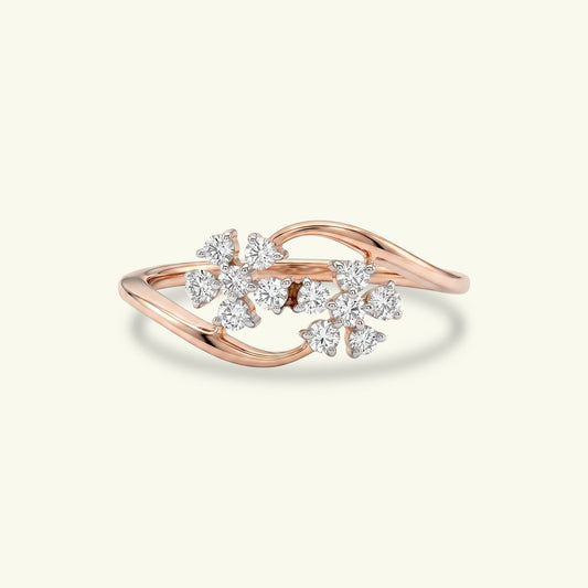 Elarin Floral Diamond Ring