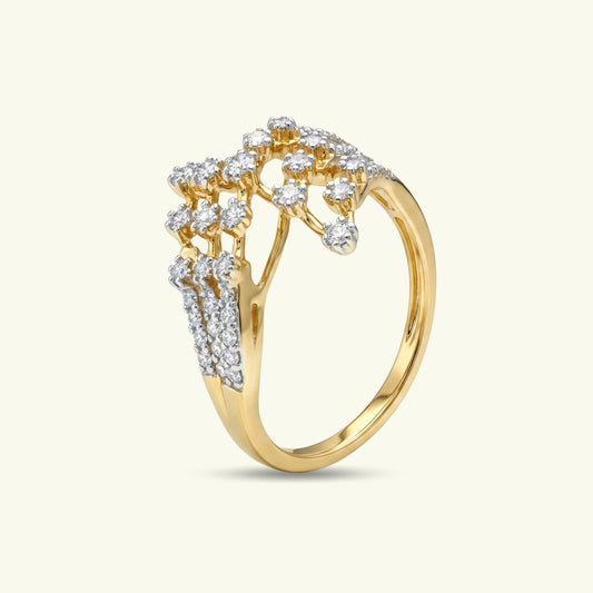 Emryl Scatter Diamond Ring