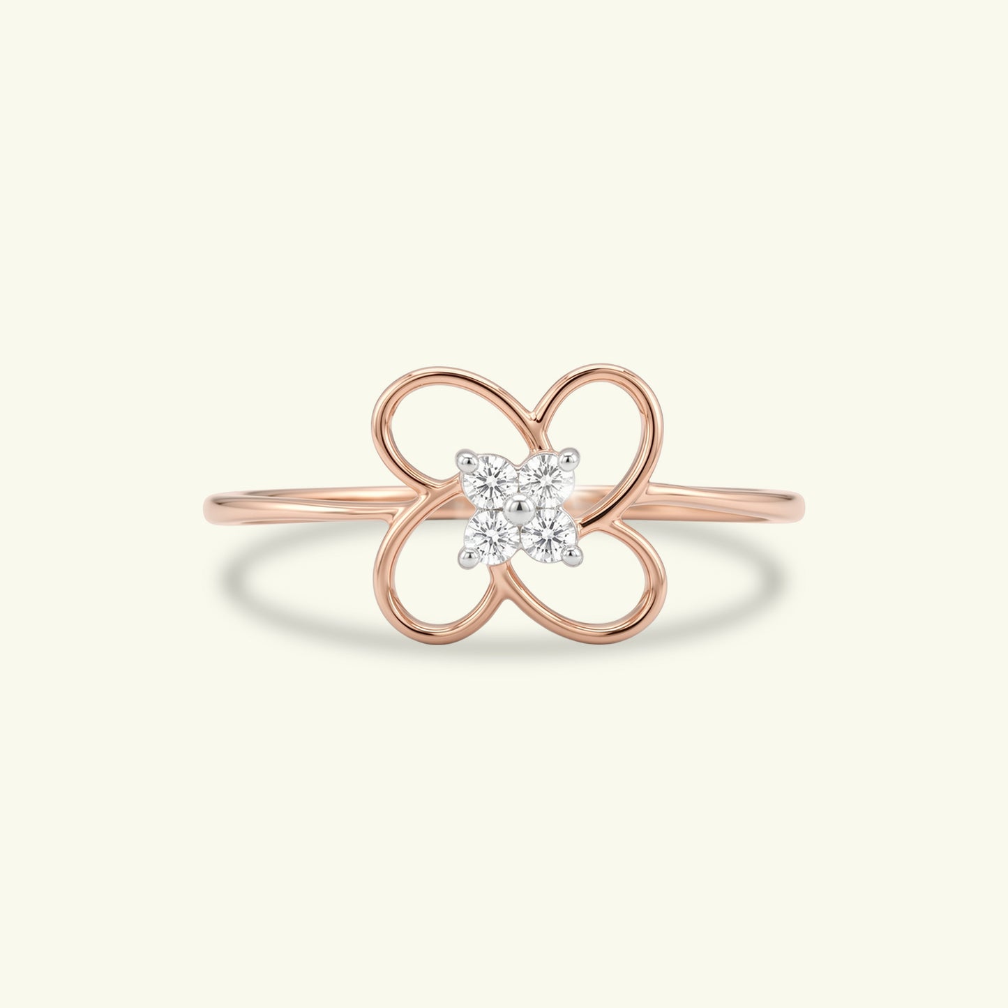 Aurine Floral Diamond Ring