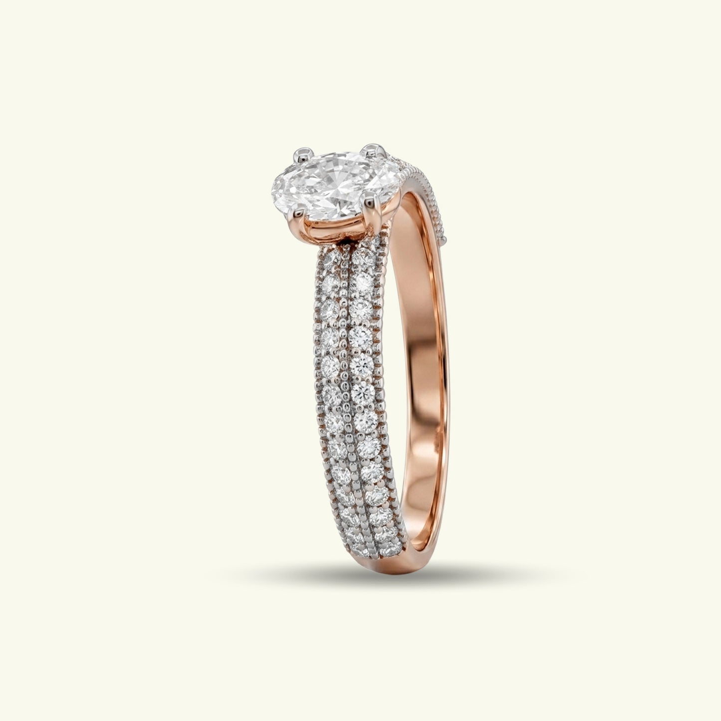 Mirelle Solitaire Diamond Ring