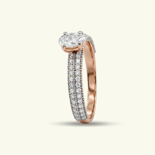 Mirelle Solitaire Diamond Ring