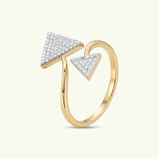Sorixa Scatter Diamond Cocktail Ring