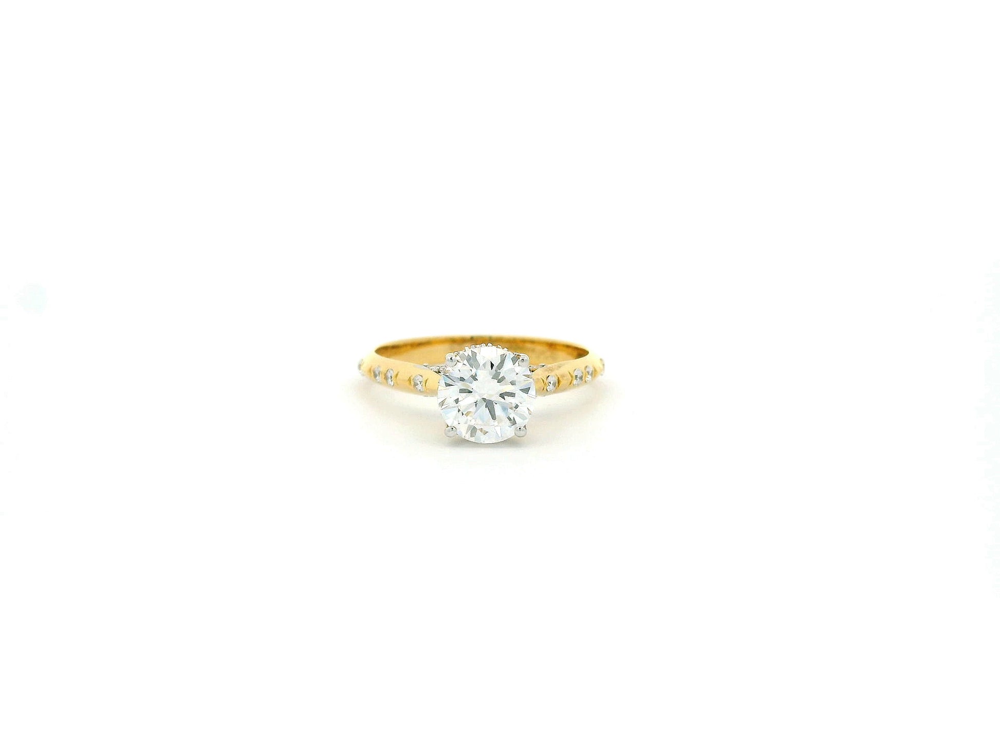 Elvian Solitaire Diamond Ring